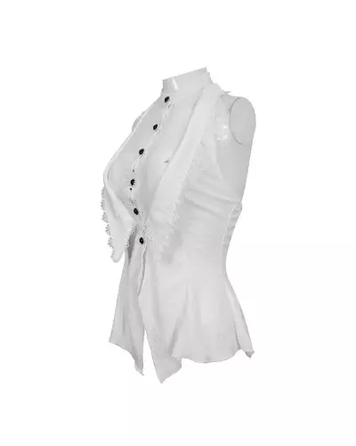 Weiße Bluse der Devil Fashion-Marke für 49,90 €