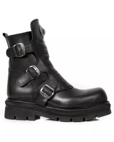 Black Unisex New Rock Booties from New Rock Brand at €179.00