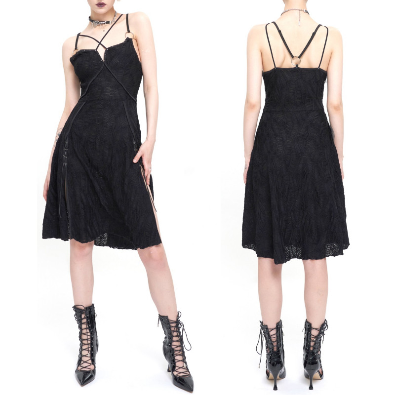 Black Dress with Straps