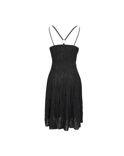 VESTIDO NEGRO GÓTICO