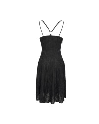 VESTIDO NEGRO GÓTICO