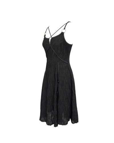 VESTIDO NEGRO GÓTICO