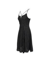 VESTIDO NEGRO GÓTICO