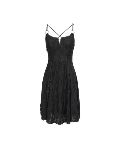 VESTIDO NEGRO GÓTICO
