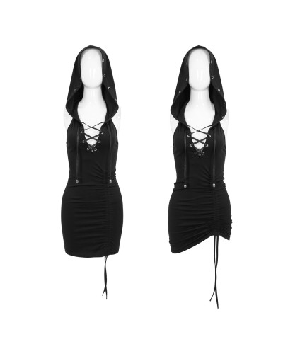 VESTIDO ASIMÉTRICO GOTICO