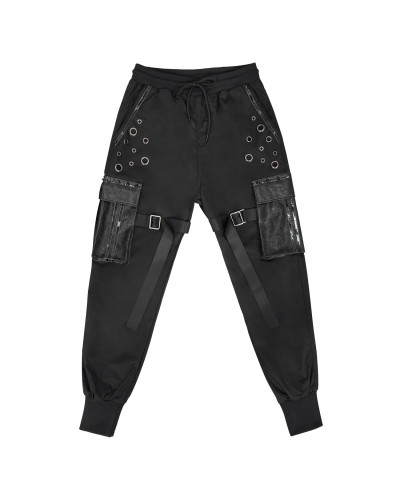 Pantalón Marrón con Bolsillo para Hombre