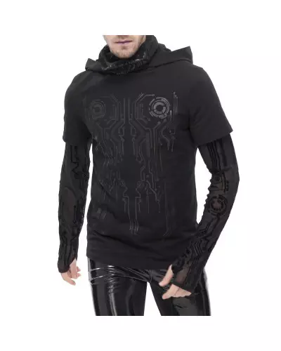 T-Shirt com Cruzados para Homem da Marca Devil Fashion por 51,90 €