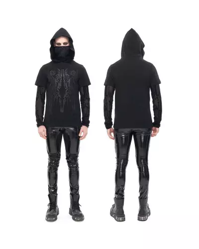 T-Shirt with Hood for Men from Devil Fashion Brand at €51.00