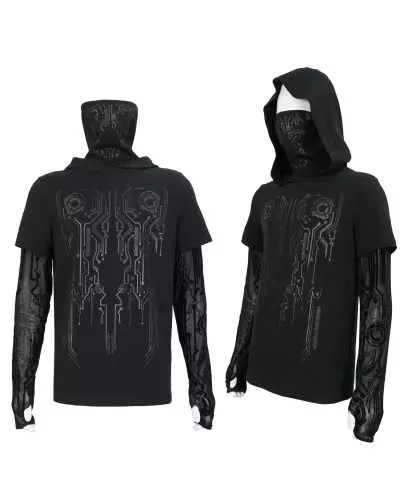 T-Shirt avec Capuche pour Homme de la Marque Devil Fashion à 51,00 €