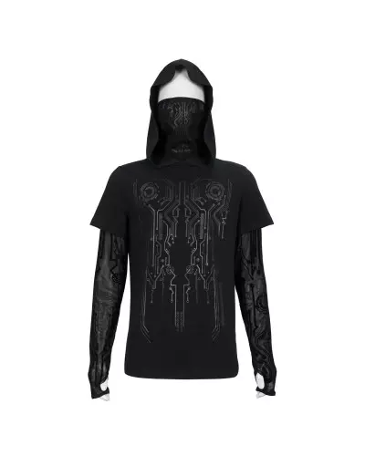 T-Shirt mit Kapuze für Männer der Devil Fashion-Marke für 51,00 €