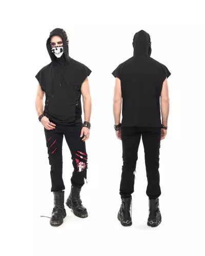 T-Shirt Déchiré pour Homme de la Marque Devil Fashion à 39,90 €