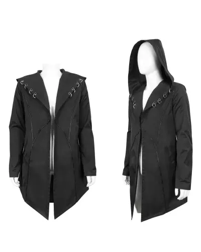 Schwarze Jacke für Männer der Devil Fashion-Marke für 131,00 €