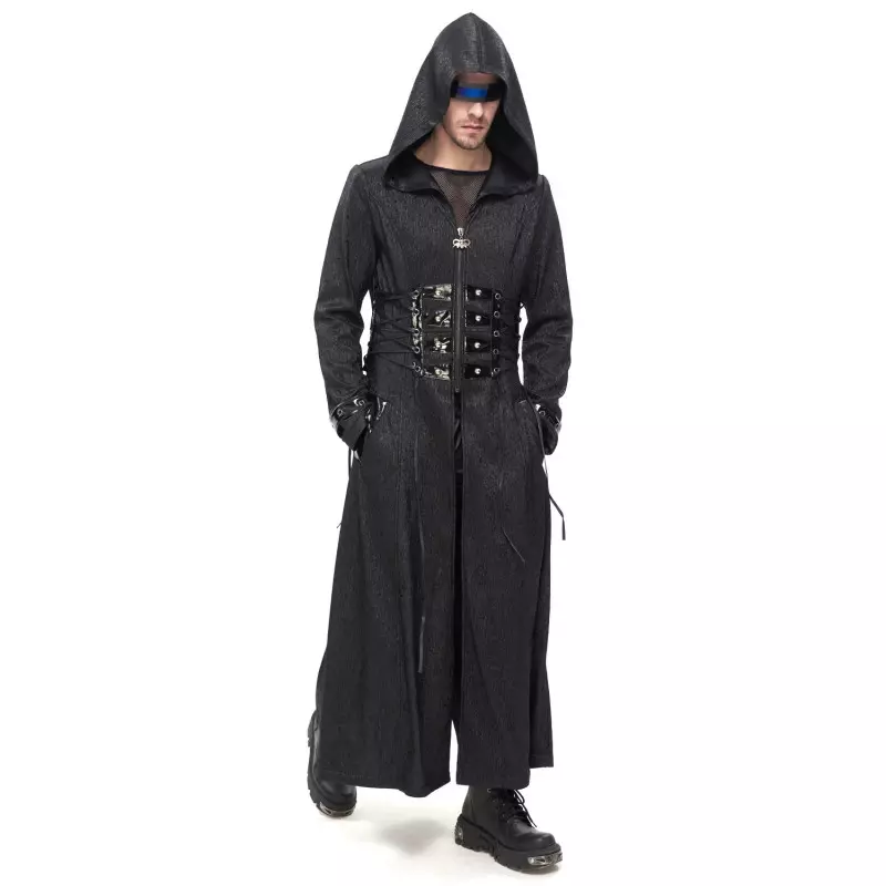 Long Black Jacket for Men from Devil Fashion Brand at €131.00