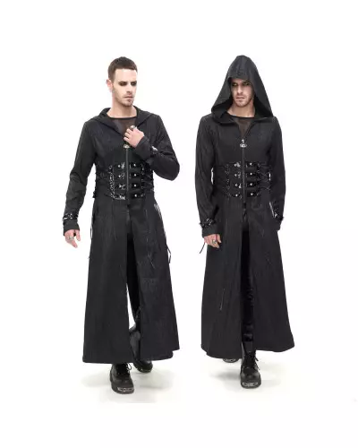 Long Black Jacket for Men from Devil Fashion Brand at €131.00