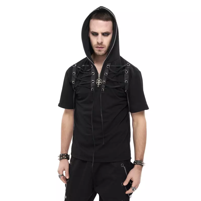 T-Shirt avec Capuche pour Homme de la Marque Devil Fashion à 45,50 €