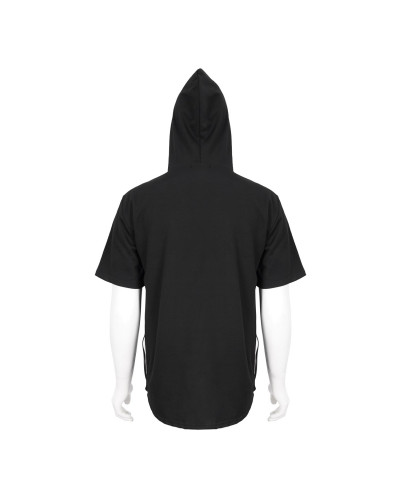 CAMISETA CON CAPUCHA ALTERNATIVA HOMBRE