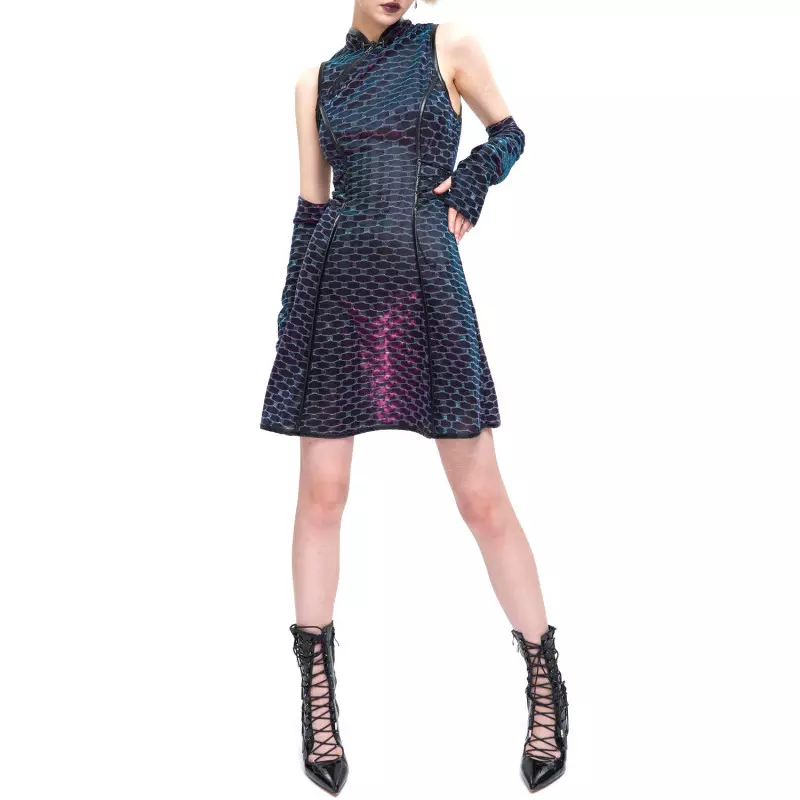 Kleid mit Handschuhen der Devil Fashion-Marke für 69,00 €