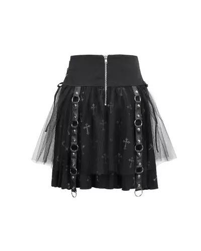 Skirt with Crosses from Devil Fashion Brand at €91.90