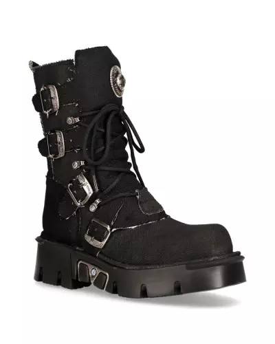 Black New Rock Boots for Men from New Rock Brand at €205.00