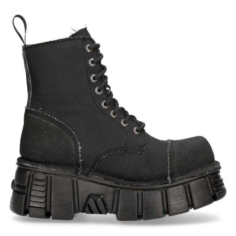 Black New Rock Boots for Men