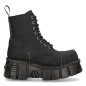 Black New Rock Boots for Men