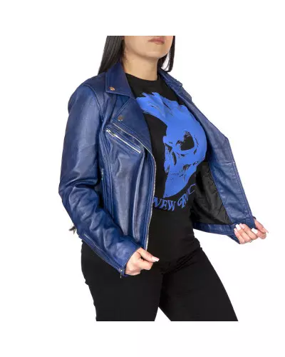 Chaqueta Azul de Napa marca New Rock a 169,00 €