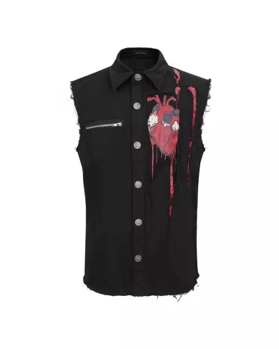 Sleeveless Shirt for Men from Devil Fashion Brand at €71.00
