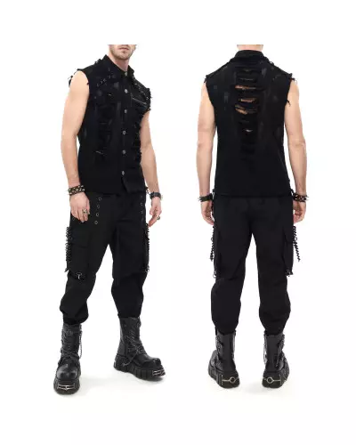 Sleeveless Shirt for Men from Devil Fashion Brand at €79.90