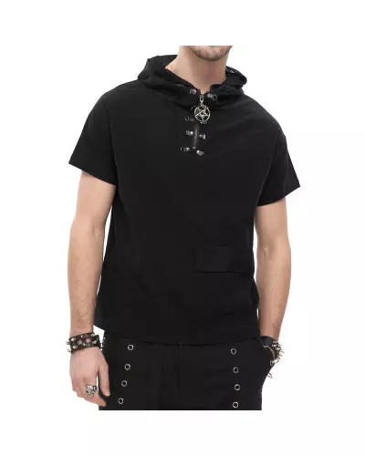 Silberne Hose mit Kreuzen für Männer der Devil Fashion-Marke für 105,00 €
