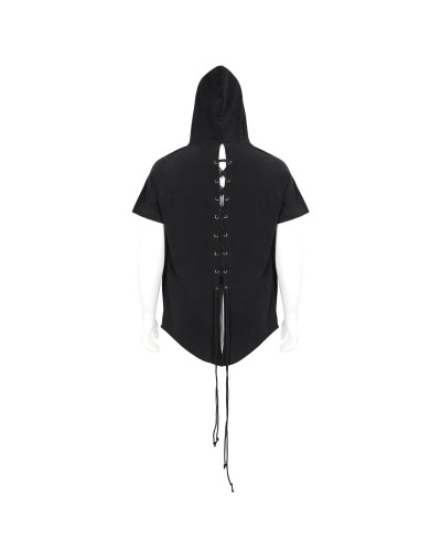 CAMISETA CON CAPUCHA  HOMBRE