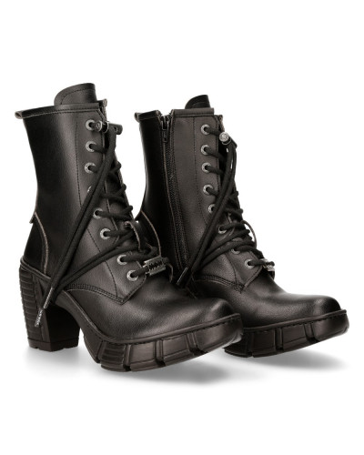 Black New Rock Booties