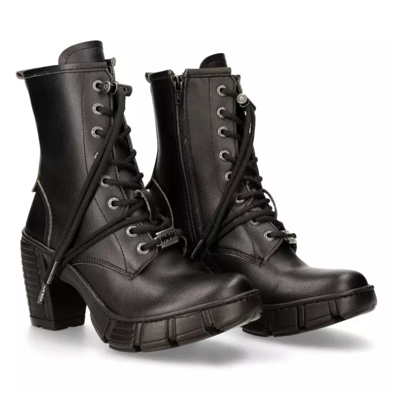 Bottines New Rock Noires de la Marque New Rock à 150,00 €