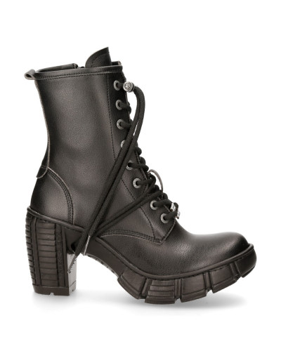 Black New Rock Booties