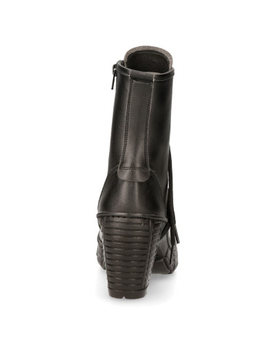 Black New Rock Booties