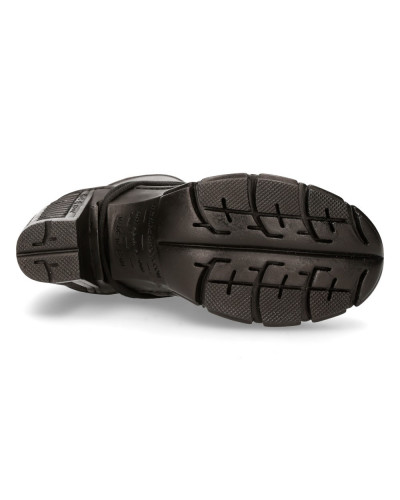 Black New Rock Booties