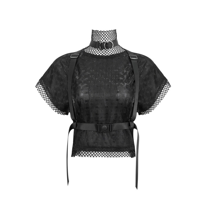 Camiseta con Rejilla