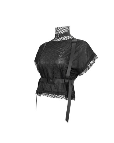 Camiseta con Rejilla