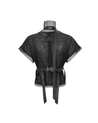 Camiseta con Rejilla