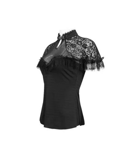 T-Shirt with Lace from Devil Fashion Brand at €51.00