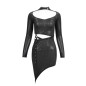Asymmetric Tube Dress