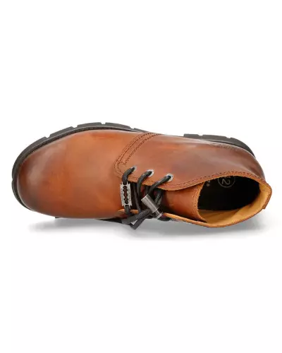 Chaussures New Rock Marrons Unisexes de la Marque New Rock à 155,00 €