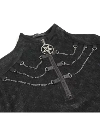 T-Shirt mit Pentagramm der Devil Fashion-Marke für 42,50 €