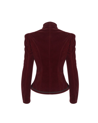 chaqueta gotica negra