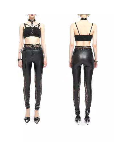 Pants with Mesh from Devil Fashion Brand at €87.50