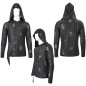 T-Shirt Asymétrique avec Capuche pour Homme