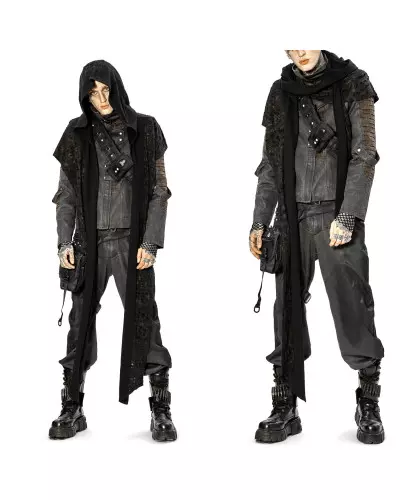 Écharpe avec Capuche pour Homme de la Marque Punk Rave à 47,00 €