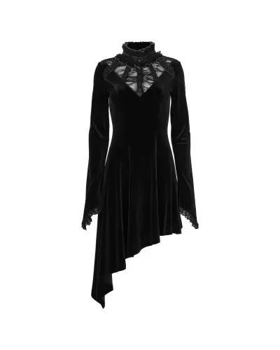 Asymmetric Black Dress from Punk Rave Brand at €65.00