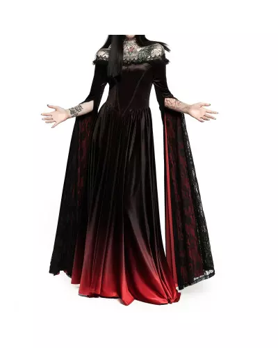 Schwarz-Rotes Kleid