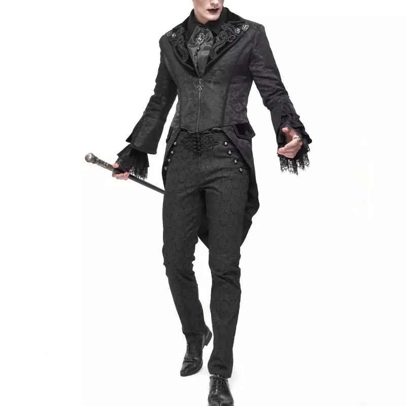 Veste Noire Élégante pour Homme de la Marque Devil Fashion à 125,00 €
