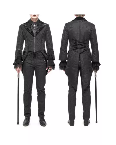 Veste Noire Élégante pour Homme de la Marque Devil Fashion à 125,00 €